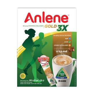 Sữa bột anlene gold vị cà phê hộp 280g