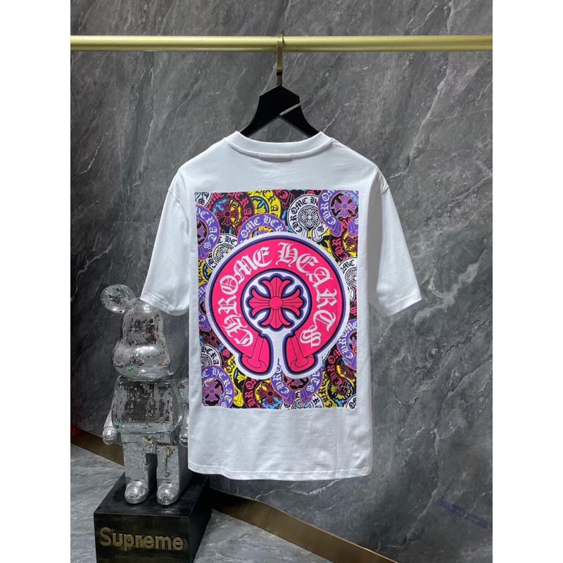 Áo Thun Unisex Chrome - Chất Cotton - Đầy Đủ Tag