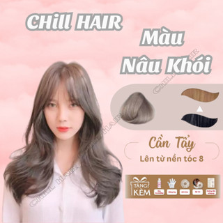 Thuốc Nhuộm Tóc MÀU NÂU KHÓI Cần Tẩy | Chillhair, Chillhairs