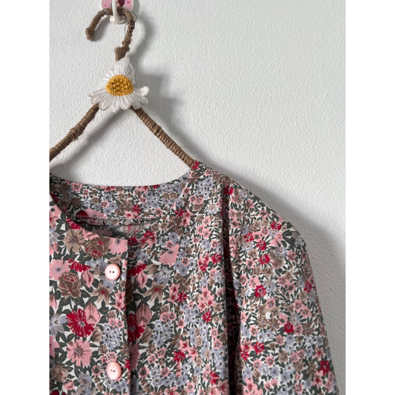 H1288 áo khoác nữ hoạ tiêt vintage cực xinh