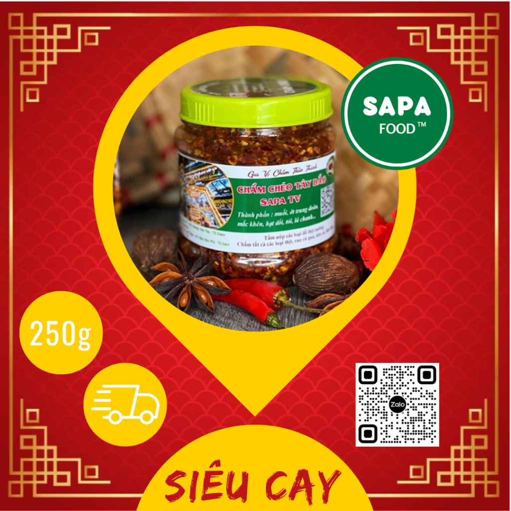 CHẨM CHÉO Hải Sapa TV ✅ Cay Thơm ✅ Hũ 250g