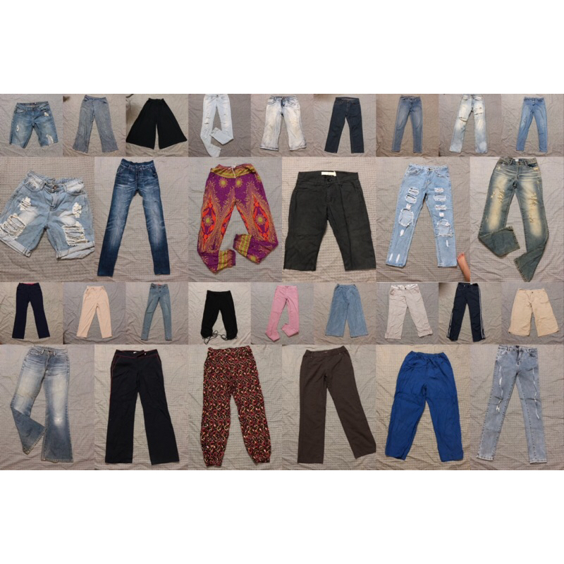 UP 15-9 QUẦN DÀI SIZE M ( < 50kg) HÀNG LỖI ( ĐỌC KỸ NDMT)hàng đuôi đồ si 2hand