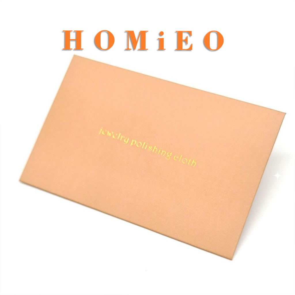 Khăn Lau Trang Sức Vàng Bạc Chuyên Dụng Giúp Trắng Sáng Làm Mới Sản Phẩm Homieo