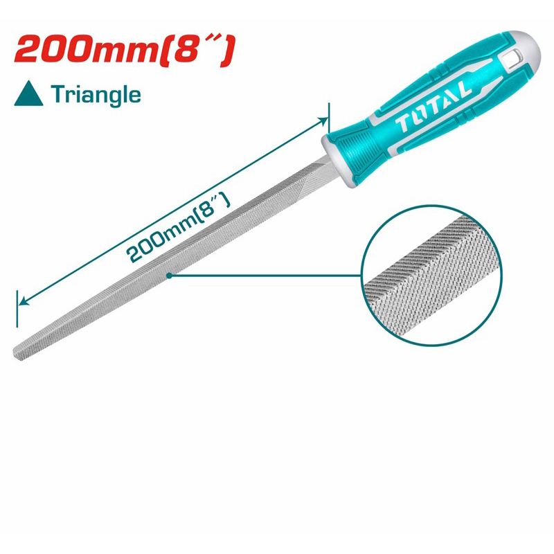 Giũa sắt loại tam giác TOTAL THT91486 (Chính hãng TPC)