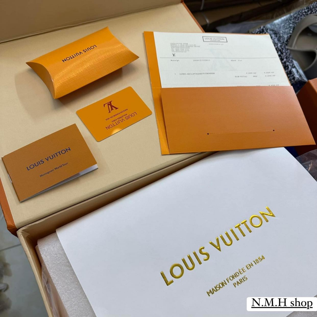 Full Box + Tặng Kèm Tất | Giày Sneaker Louis Vuitton Trainer " White "