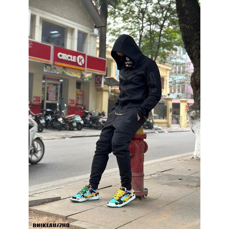 BỘ THỂ THAO NIK CÓ MŨ HODIE SIÊU CẤP CHẤT CỰC ĐEP