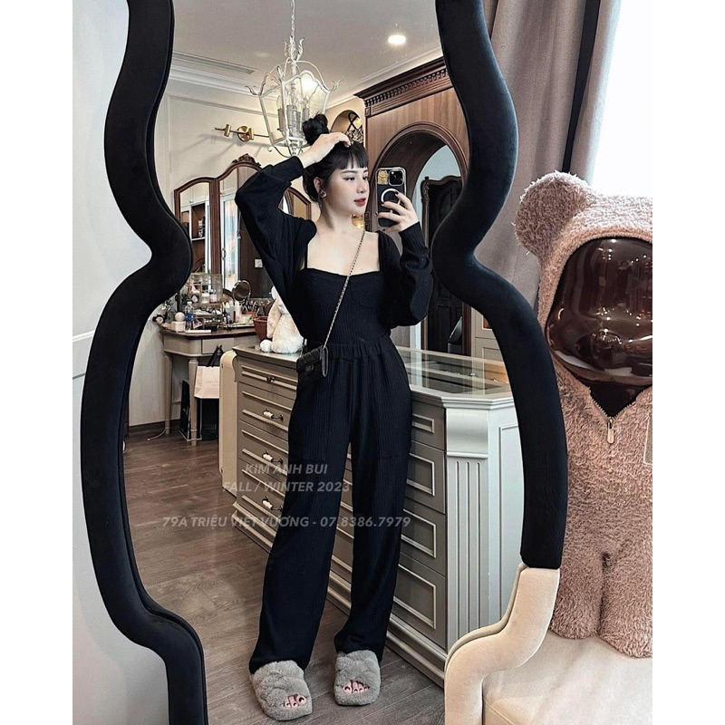 Sét len lông thỏ 3 chi tiết siêu hot