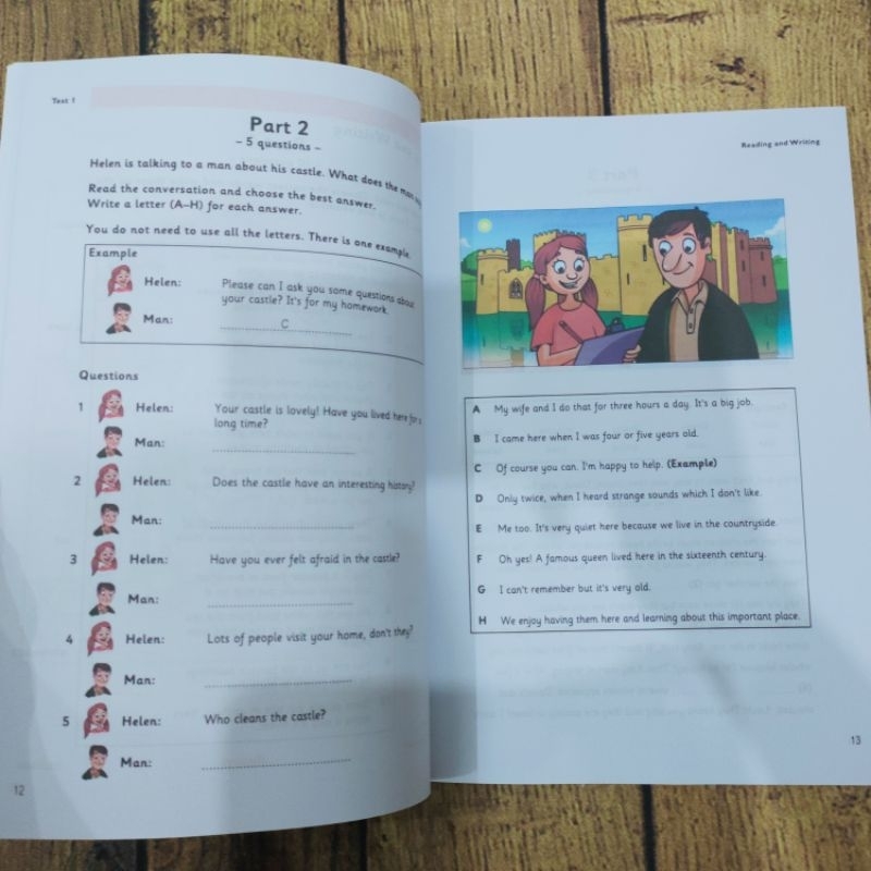 Flyers 1-2-3-4 authentic