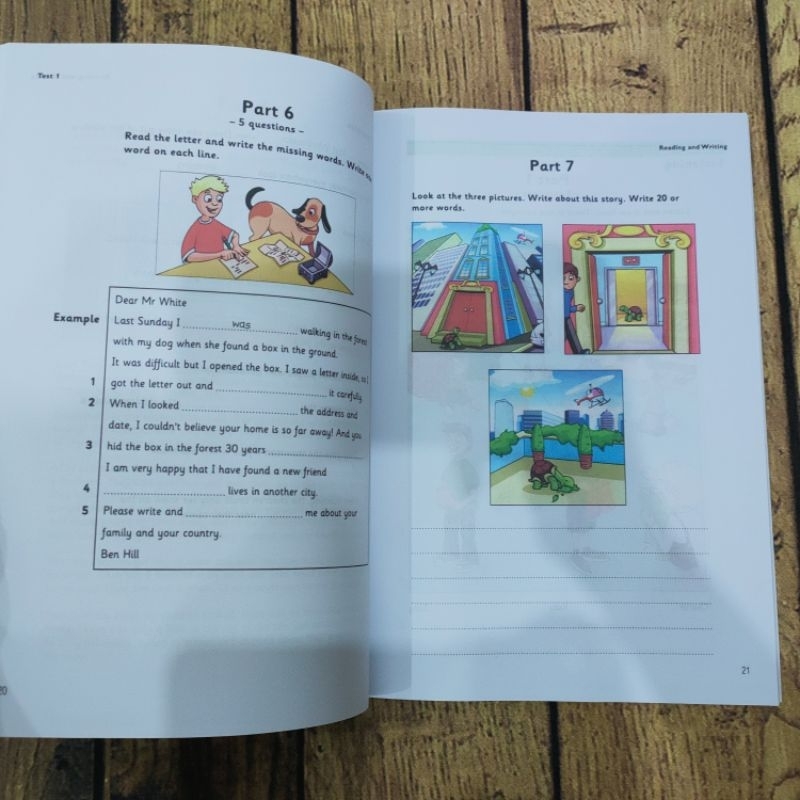 Flyers 1-2-3-4 authentic