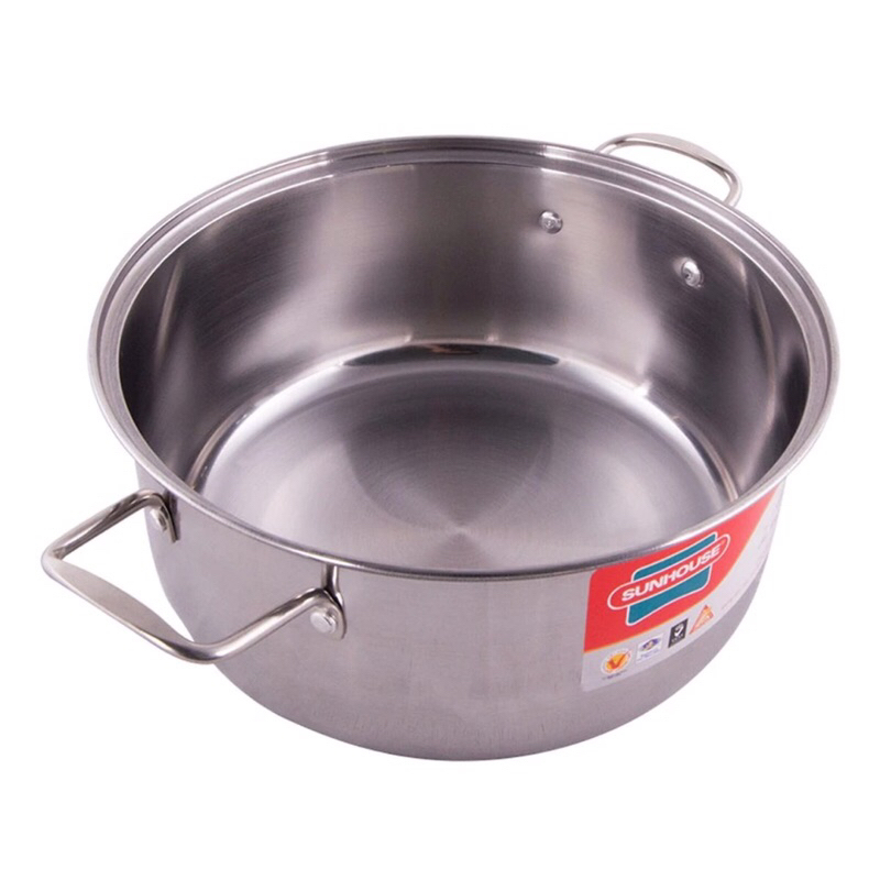 Bộ Nồi Sunhouse SH224 Inox Cao Cấp Dành Cho Mọi Loại Bếp