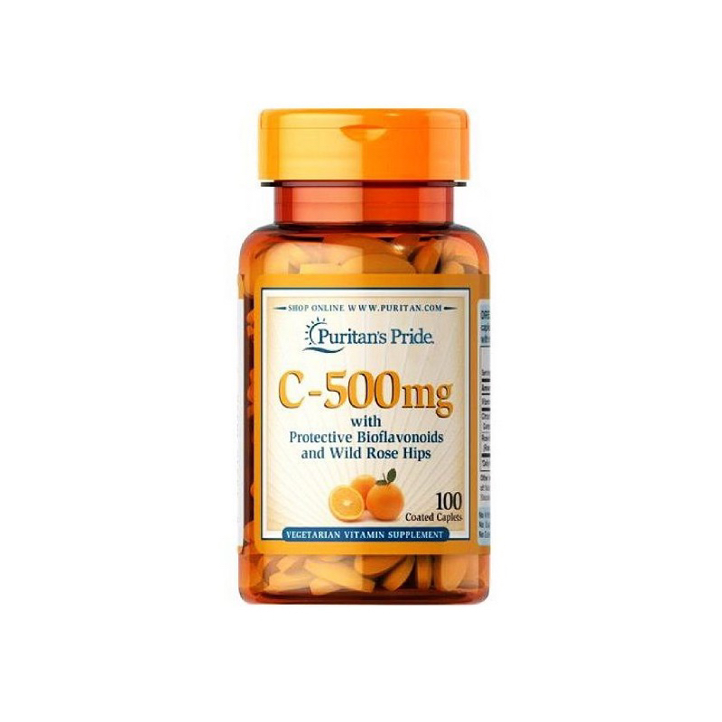 Viên uống bổ sung Vitamin C Puritan’s Pride C-500mg 100 viên