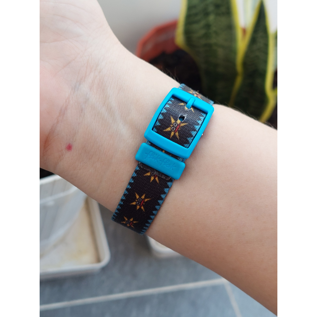 Đồng hồ nữ Flik.Flak Thụy Sĩ chạy pin hàng Si