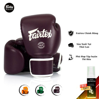 Găng Boxing Fairtex Bgv16 Real Leather Boxing Gloves