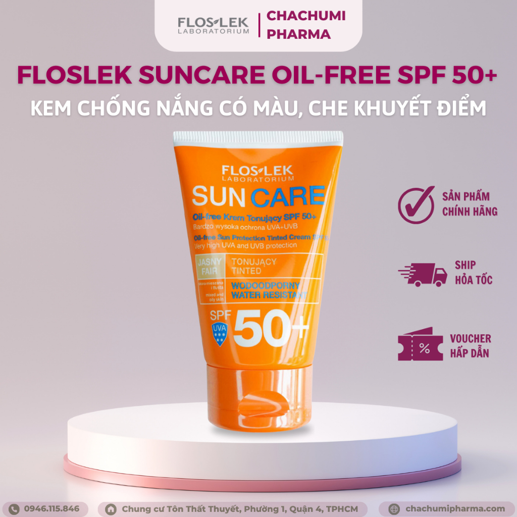 Kem Chống Nắng Suncare Floslek 50ml