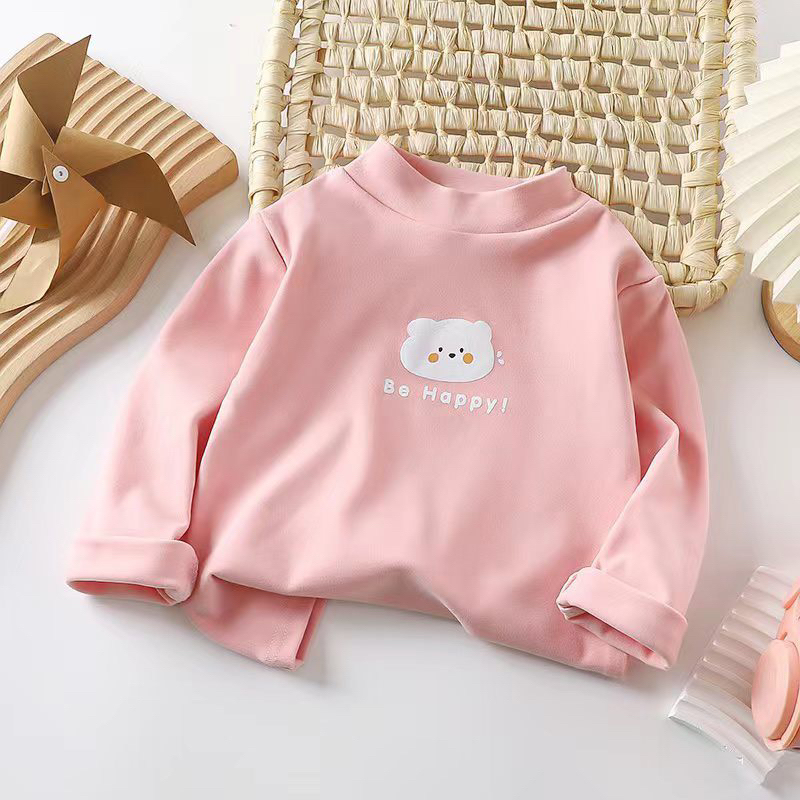 Áo giữ nhiệt cổ 3 phân hàng qc cho bé trai ,bé gái