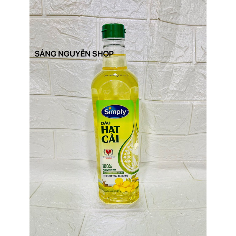 Dầu Ăn Đậu Nành Simply 1L-2L
