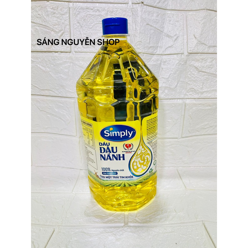 Dầu Ăn Đậu Nành Simply 1L-2L