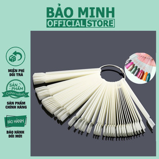 Móng que vuông tập sơn - Móng tập vẽ gói 50 móng - Dụng cụ chuyên dụng học làm nail