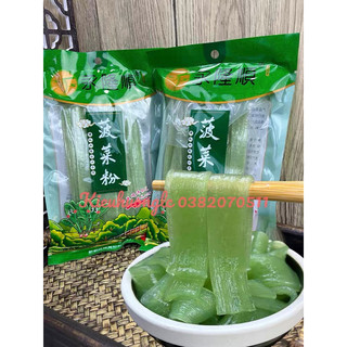 Miến dẹt khoai lang rau cải xanh bina gói 200g