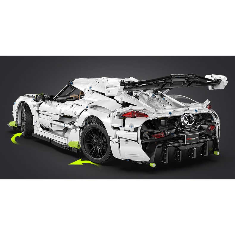 Đồ chơi NON - Le Go siêu xe Technic CaDA Master Koenigsegg Fantasma tỉ lệ 1:8 Lắp ghép Mô hình lắp ráp xe bản đẹp 3624PC