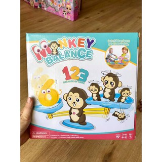Bộ Đồ Chơi Khỉ Toán Học Cân Bằng Thông Minh Monkey Balance Cho Bé Học Số Đếm