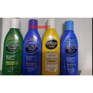 Dầu gội Selsun blue / Selsun gold chống gàu 200ml