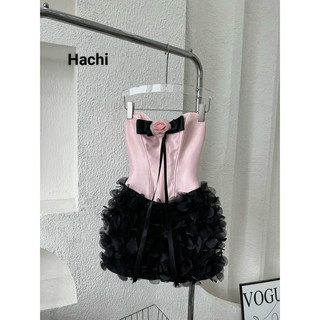Đầm tafta đính cv hoa siêu xinh
