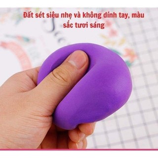 Sét đất nặn khô  12 màu .