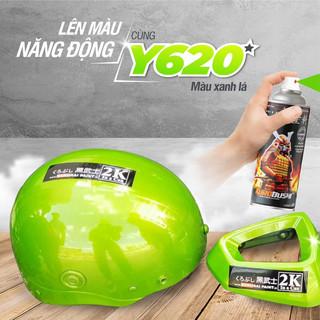 Y620 Sơn xịt Samurai MÀU XANH LÁ