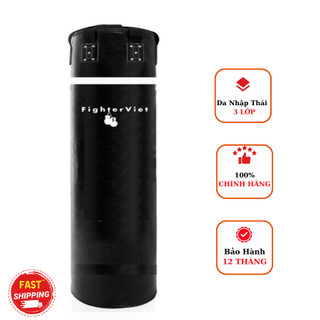 Bao Cát Đấm Bốc 1m2 FighterViet Da Nhập Thái Phân Phối Chính Hãng FighterViet