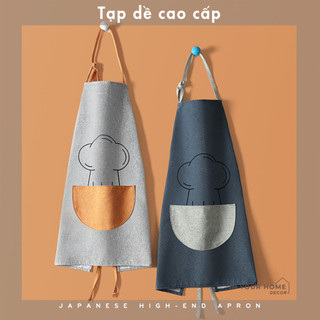 Tạp dề cao cấp Nhật Bản chống bám dầu ăn hiện đại thuận tiện nấu ăn cho gia đình