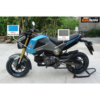 Y137 S.C Sơn xịt Samurai MÀU XÁM BẠC