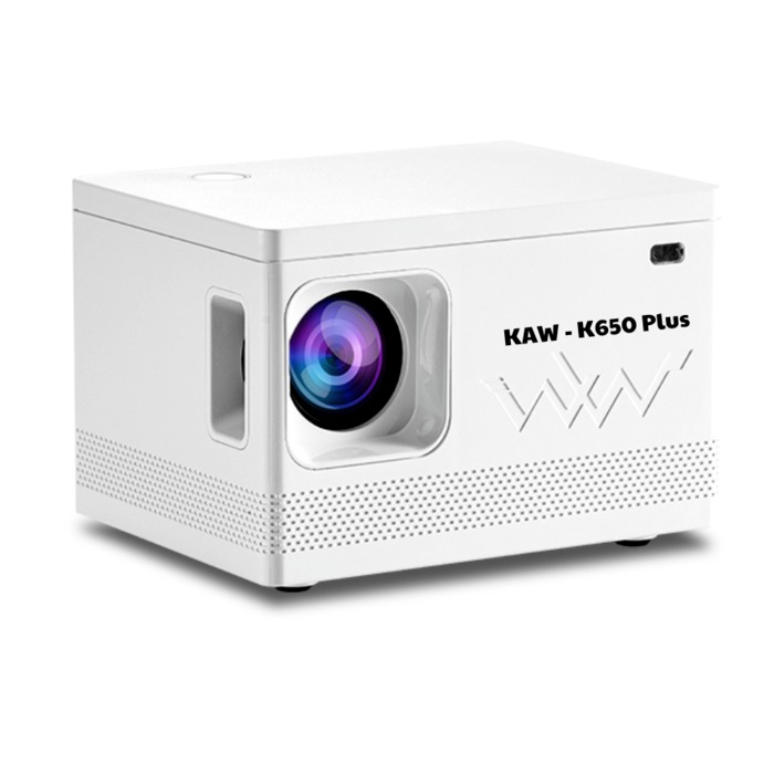 Máy Chiếu 4K Siêu Nét Kaw K650 Plus, Giá Rẻ, Chất Lượng Full HD 1080p BẢO HÀNH 12 THÁNG