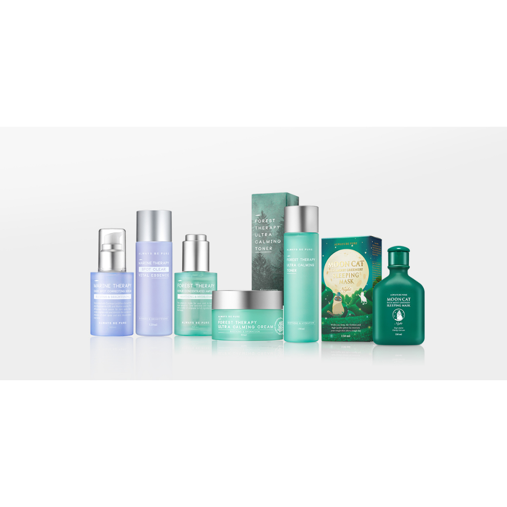 Trọn Bộ 7 Sản Phẩm Always Be Pure Chăm Sóc Da Giảm Thâm Nám, Cấp Ẩm & Phục Hồi, Làm Dịu Da