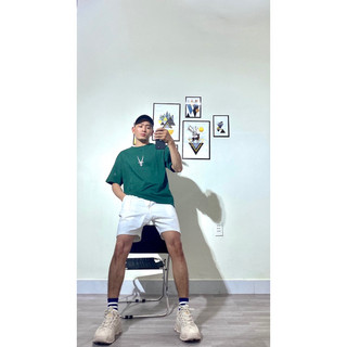 Áo thun coton 100% 2chiều sừng hưu