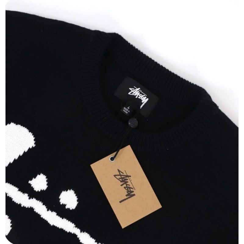 Sweater/Áo len STUSSY STOCK dệt kim