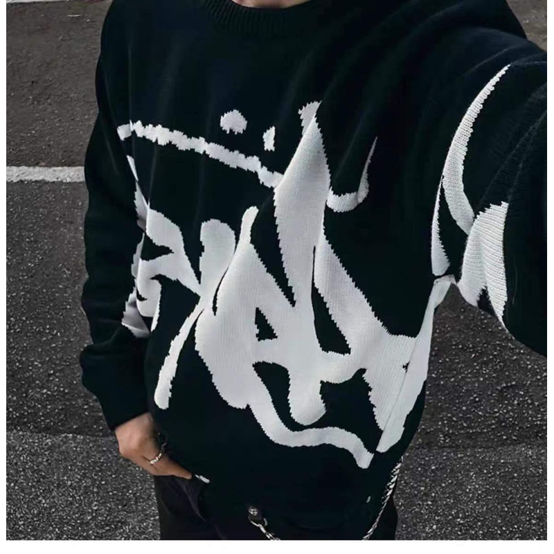 Sweater/Áo len STUSSY STOCK dệt kim