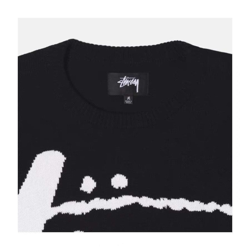 Sweater/Áo len STUSSY STOCK dệt kim