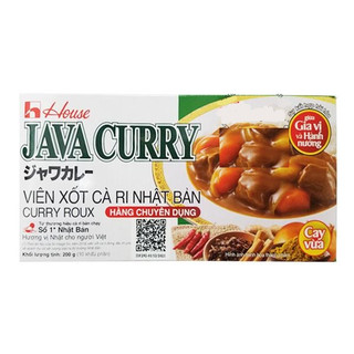 Viên xốt cà ri nhật bản java curry 200g