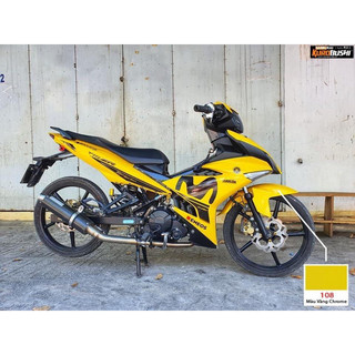 36/108 Sơn xịt Samurai MÀU VÀNG CROM