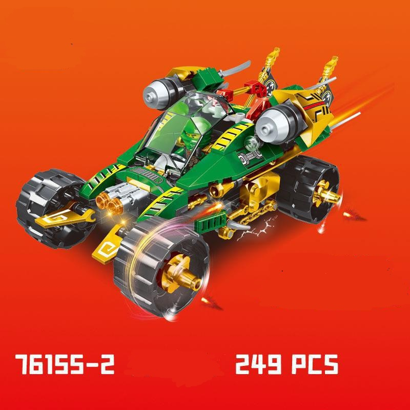 Đồ chơi lắp ráp kiểu leg.o Ninjago phi thuyền, chiến xe 263PCS