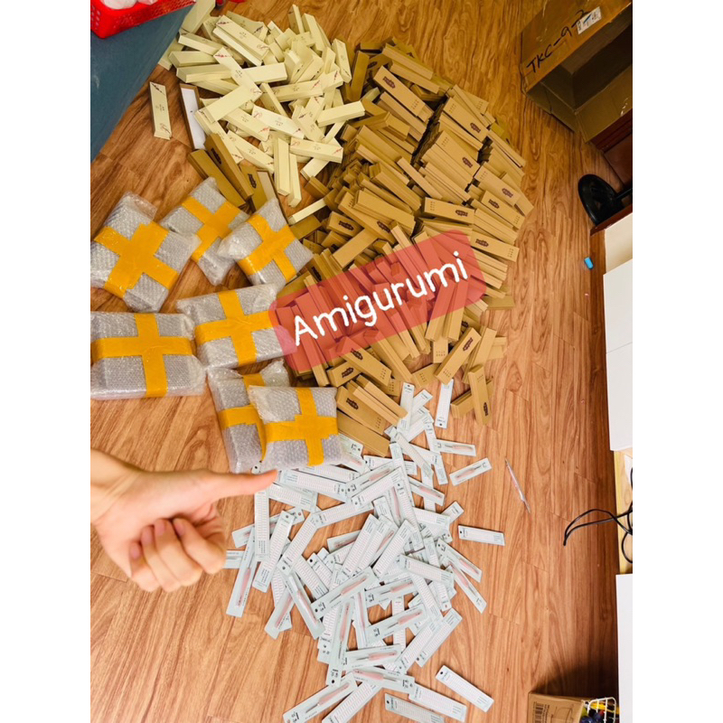 Bộ Kim Móc Thất Châm Phường Gỗ Táo Tàu 12 Kim Full Size 0.8-3.5mm