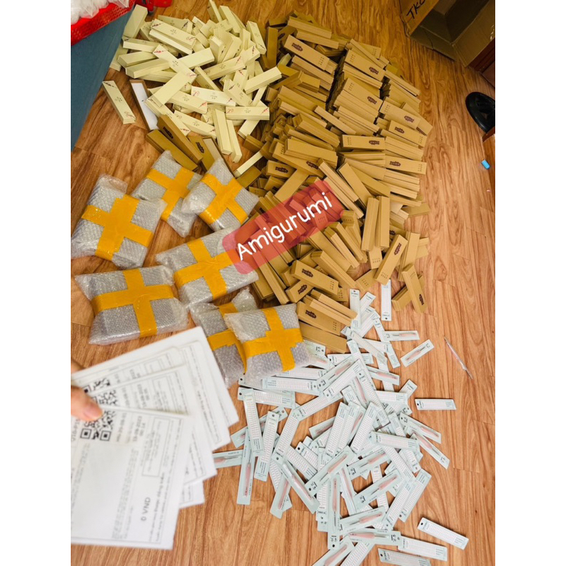 Bộ Kim Móc Thất Châm Phường Gỗ Táo Tàu 12 Kim Full Size 0.8-3.5mm