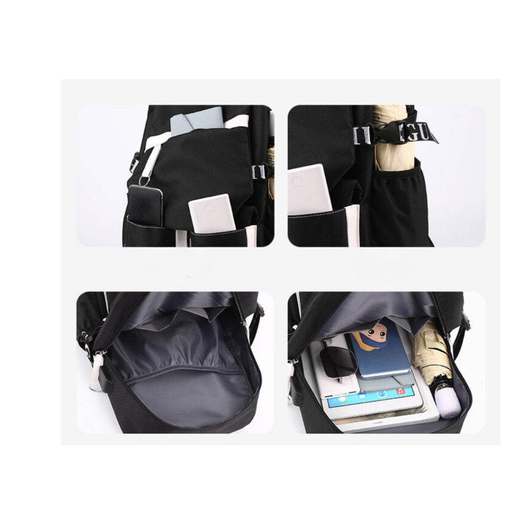 Ba Lô Đa Năng Thoáng Khí In Họa Tiết LISA BLACKPINK Thời Trang Dành Cho Nam Và Nữ - Hàng có sẵn