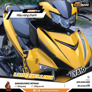 Y810 sơn xịt Samurai MÀU VÀNG CHANH