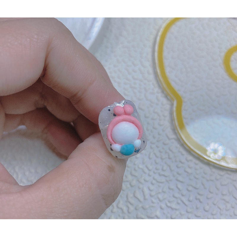 Charm  nail mẫu chưa vẽ Bảng A