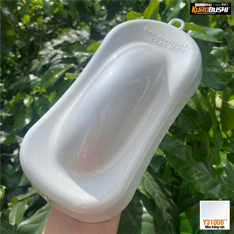 Y31008 Sơn xịt Samurai MÀU TRẮNG MỊN