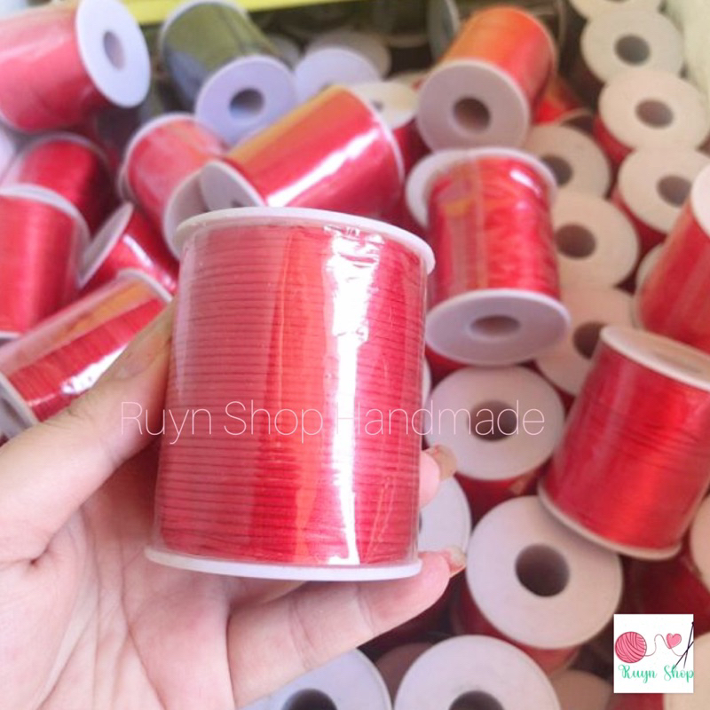 Dây tim 1mm đan vòng tay/ thắt nút/ trang trí handmade