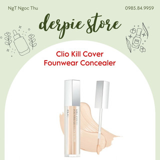 Che Khuyết Điểm Clio Kill Cover Founwear Concealer 6g - kiềm dầu, che phủ cao