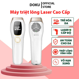 Máy triệt lông lạnh toàn thân laser foton IPL trẻ hóa da 10 cấp độ, Máy tẩy lông vùng kín bikini triệt lông vĩnh viễn